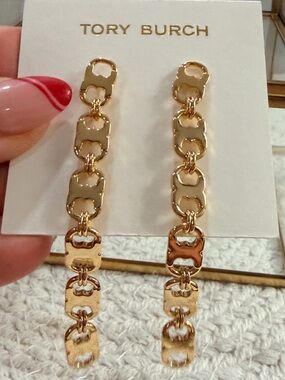 Tory Burch Gemini Link Earring - NEW